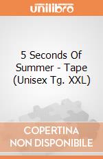 5 Seconds Of Summer - Tape (Unisex Tg. XXL) gioco di Rock Off