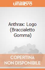 Anthrax: Logo (Braccialetto Gomma) gioco di Rock Off