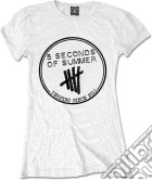 5 Seconds Of Summer - Derping Stamp White (T-Shirt Donna S) giochi
