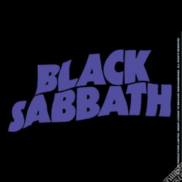 Black Sabbath - Wavy Logo (Sottobicchiere) gioco di Rock Off