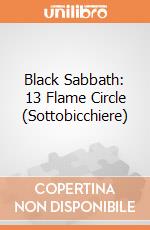 Black Sabbath: 13 Flame Circle (Sottobicchiere) gioco di Rock Off