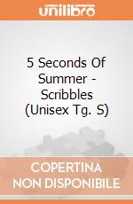 5 Seconds Of Summer - Scribbles (Unisex Tg. S) gioco di Rock Off