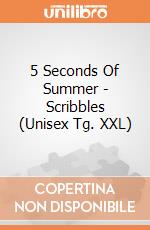 5 Seconds Of Summer - Scribbles (Unisex Tg. XXL) gioco di Rock Off