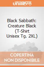 Black Sabbath: Creature Black (T-Shirt Unisex Tg. 2XL) gioco