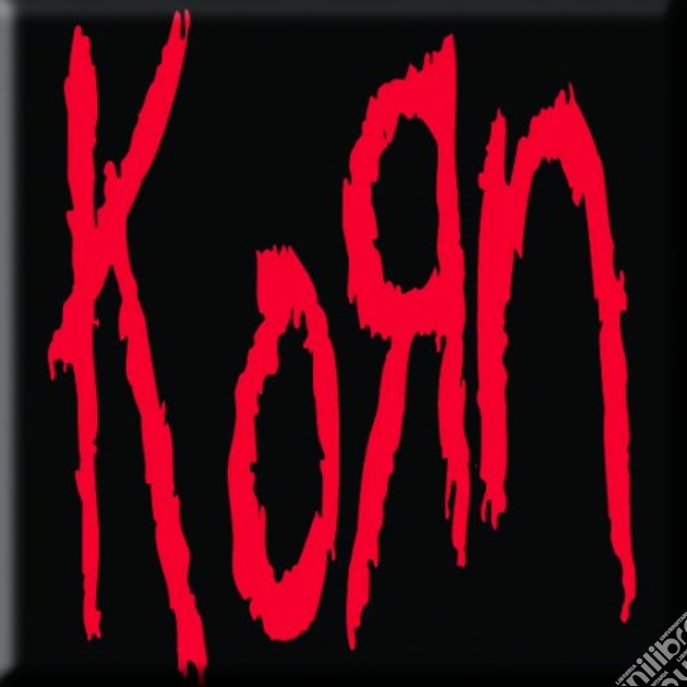 Korn: Logo (Magnete) gioco di Rock Off