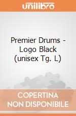 Premier Drums - Logo Black (unisex Tg. L) gioco di Rock Off
