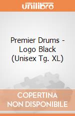 Premier Drums - Logo Black (Unisex Tg. XL) gioco di Rock Off