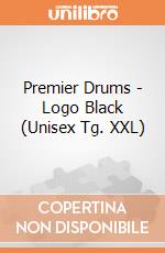 Premier Drums - Logo Black (Unisex Tg. XXL) gioco di Rock Off