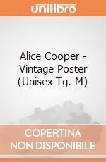Alice Cooper - Vintage Poster (Unisex Tg. M) gioco di Rock Off