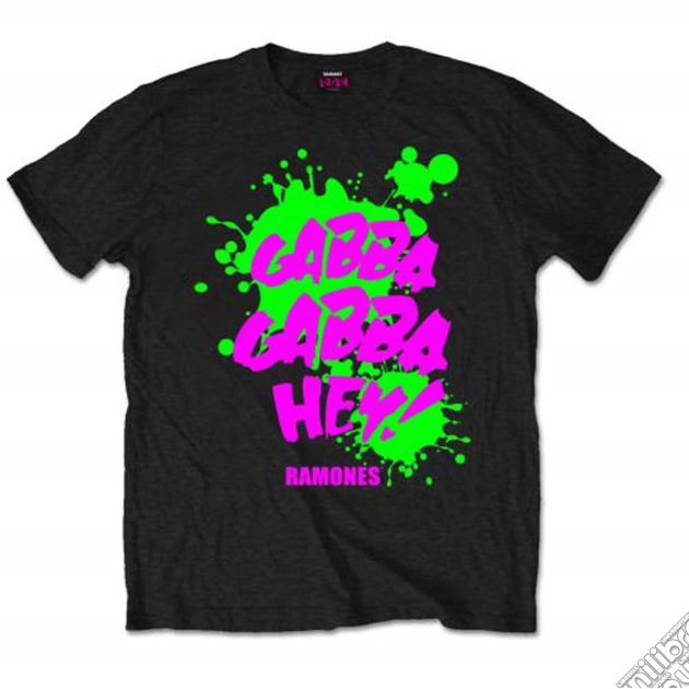 Ramones: Gabba Gabba Hey (T-Shirt Unisex Tg. L) gioco di Rock Off