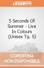 5 Seconds Of Summer - Live In Colours (Unisex Tg. S) gioco di Rock Off