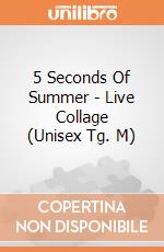 5 Seconds Of Summer - Live Collage (Unisex Tg. M) gioco di Rock Off