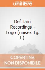Def Jam Recordings - Logo (unisex Tg. L) gioco di Rock Off
