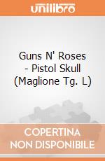Guns N' Roses - Pistol Skull (Maglione Tg. L) gioco di Rock Off