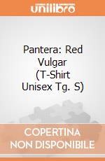 Pantera: Red Vulgar (T-Shirt Unisex Tg. S) gioco di Rock Off