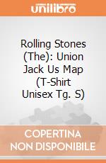 Rolling Stones (The): Union Jack Us Map (T-Shirt Unisex Tg. S) gioco di Rock Off