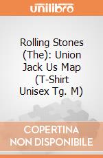 Rolling Stones (The): Union Jack Us Map (T-Shirt Unisex Tg. M) gioco di Rock Off