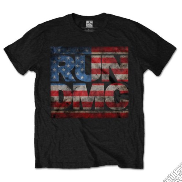 Run Dmc: Americana Logo (T-Shirt Unisex Tg. L) gioco di Rock Off