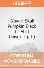 Slayer: Skull Pumpkin Black (T-Shirt Unisex Tg. L) gioco di Rock Off