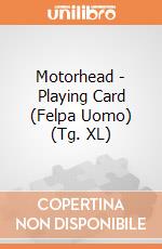 Motorhead - Playing Card (Felpa Uomo) (Tg. XL) gioco di Rock Off
