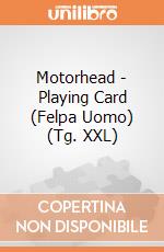 Motorhead - Playing Card (Felpa Uomo) (Tg. XXL) gioco di Rock Off