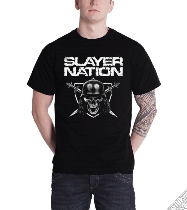 Slayer: Slayer Nation Black (T-Shirt Unisex Tg. S) gioco