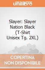 Slayer: Slayer Nation Black (T-Shirt Unisex Tg. 2XL) gioco di Rock Off