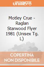 Motley Crue - Raglan Starwood Flyer 1981 (Unisex Tg. L) gioco di Rock Off