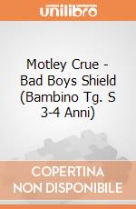 Motley Crue - Bad Boys Shield (Bambino Tg. S 3-4 Anni) gioco di Rock Off