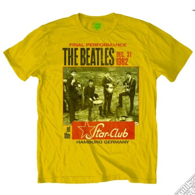 The Beatles Men's Tee: Star Club, Hamburg gioco di Rock Off