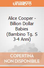 Alice Cooper - Billion Dollar Babies (Bambino Tg. S 3-4 Anni) gioco di Rock Off