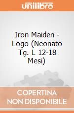 Iron Maiden - Logo (Neonato Tg. L 12-18 Mesi) gioco di Rock Off