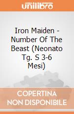 Iron Maiden - Number Of The Beast (Neonato Tg. S 3-6 Mesi) gioco di Rock Off