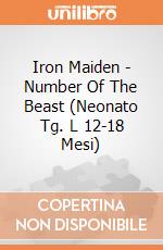 Iron Maiden - Number Of The Beast (Neonato Tg. L 12-18 Mesi) gioco di Rock Off