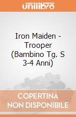 Iron Maiden - Trooper (Bambino Tg. S 3-4 Anni) gioco di Rock Off