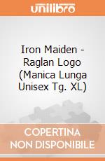 Iron Maiden - Raglan Logo (Manica Lunga Unisex Tg. XL) gioco di Rock Off