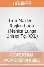 Iron Maiden - Raglan Logo (Manica Lunga Unisex Tg. XXL) gioco di Rock Off