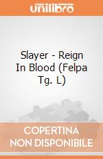 Slayer - Reign In Blood (Felpa Tg. L) gioco di Rock Off