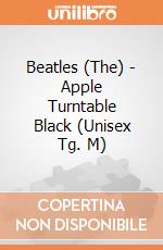 Beatles (The) - Apple Turntable Black (Unisex Tg. M) gioco di Rock Off