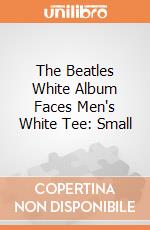 The Beatles White Album Faces Men's White Tee: Small gioco di Rock Off