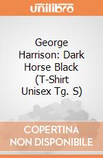 George Harrison: Dark Horse Black (T-Shirt Unisex Tg. S)