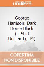 George Harrison: Dark Horse Black (T-Shirt Unisex Tg. M) gioco di Rock Off