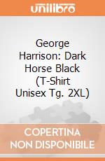 George Harrison: Dark Horse Black (T-Shirt Unisex Tg. 2XL) gioco di Rock Off