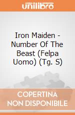 Iron Maiden - Number Of The Beast (Felpa Uomo) (Tg. S) gioco di Rock Off