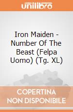 Iron Maiden - Number Of The Beast (Felpa Uomo) (Tg. XL) gioco di Rock Off