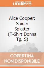 Alice Cooper: Spider Splatter (T-Shirt Donna Tg. S) gioco di Rock Off