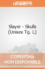 Slayer - Skulls (Unisex Tg. L) gioco di Rock Off
