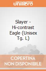 Slayer - Hi-contrast Eagle (Unisex Tg. L) gioco di Rock Off