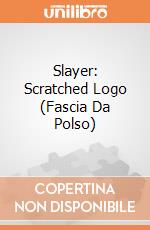Slayer: Scratched Logo (Fascia Da Polso) gioco di CID