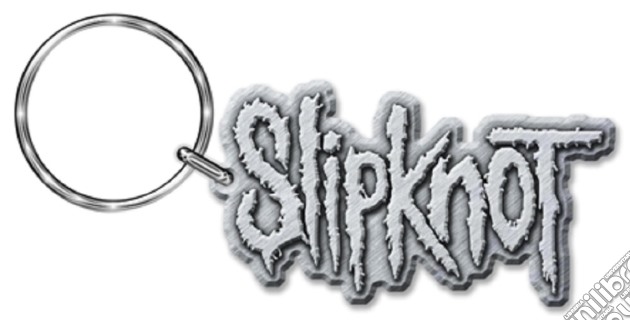 Slipknot - Logo Grey (Portachiavi Metallo) gioco di Rock Off